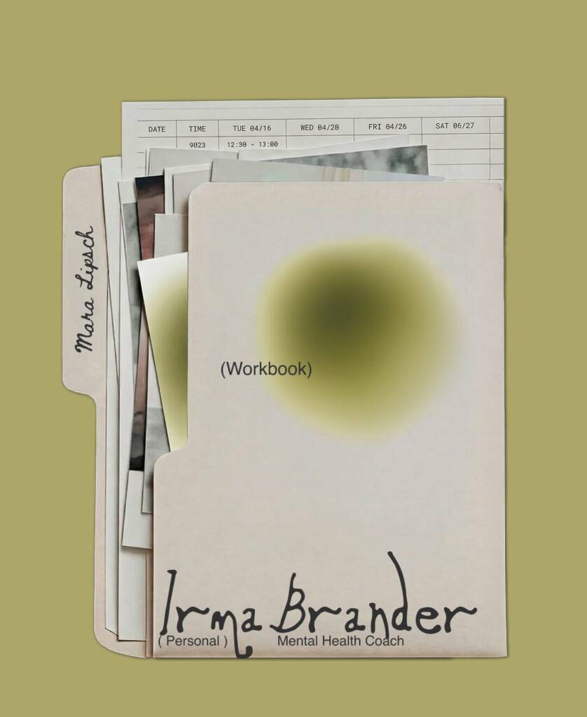 Printmaterialien und Mappendesign für Irma Brander Mental Health Coach